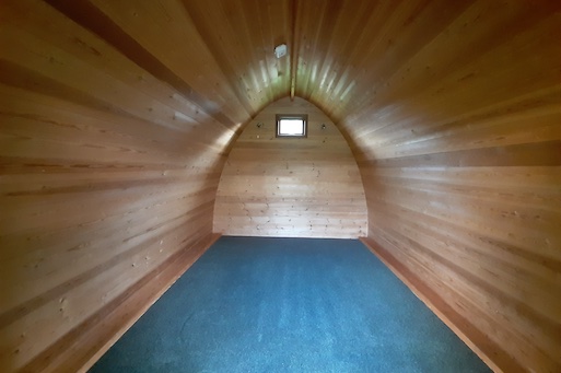 Standard Glamping Pod Interior